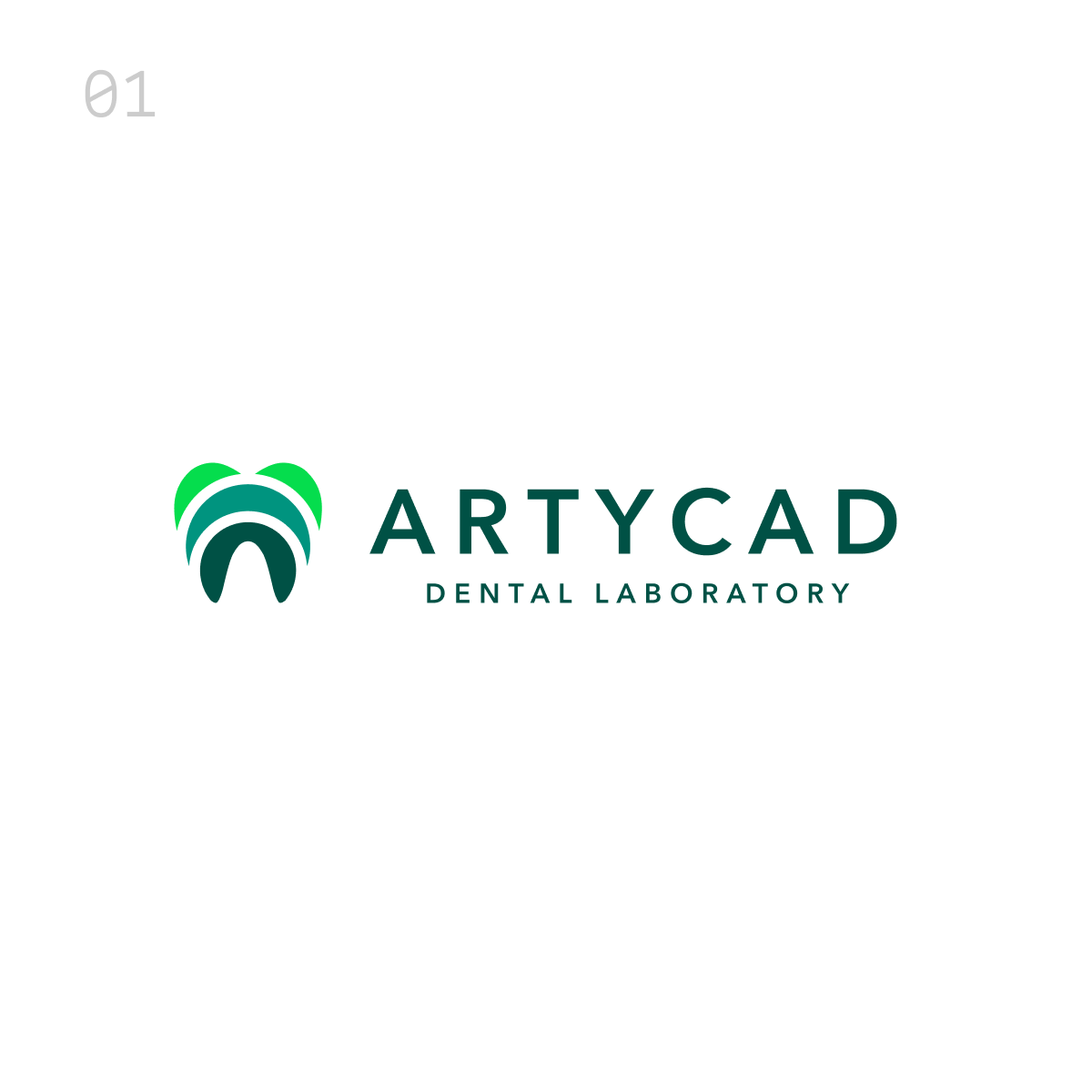 ArtyCad Dental Laboratory logo concept 01