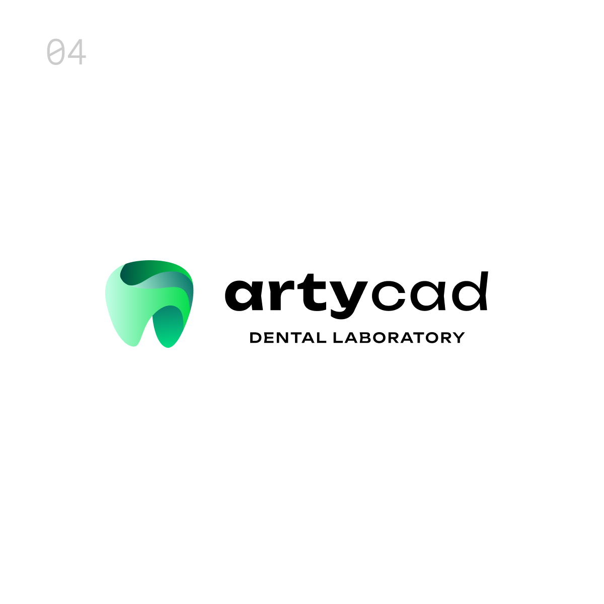 ArtyCad Dental Laboratory logo concept 04